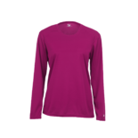 103 Ladies Badger Tech L/S Crew Neck Tee